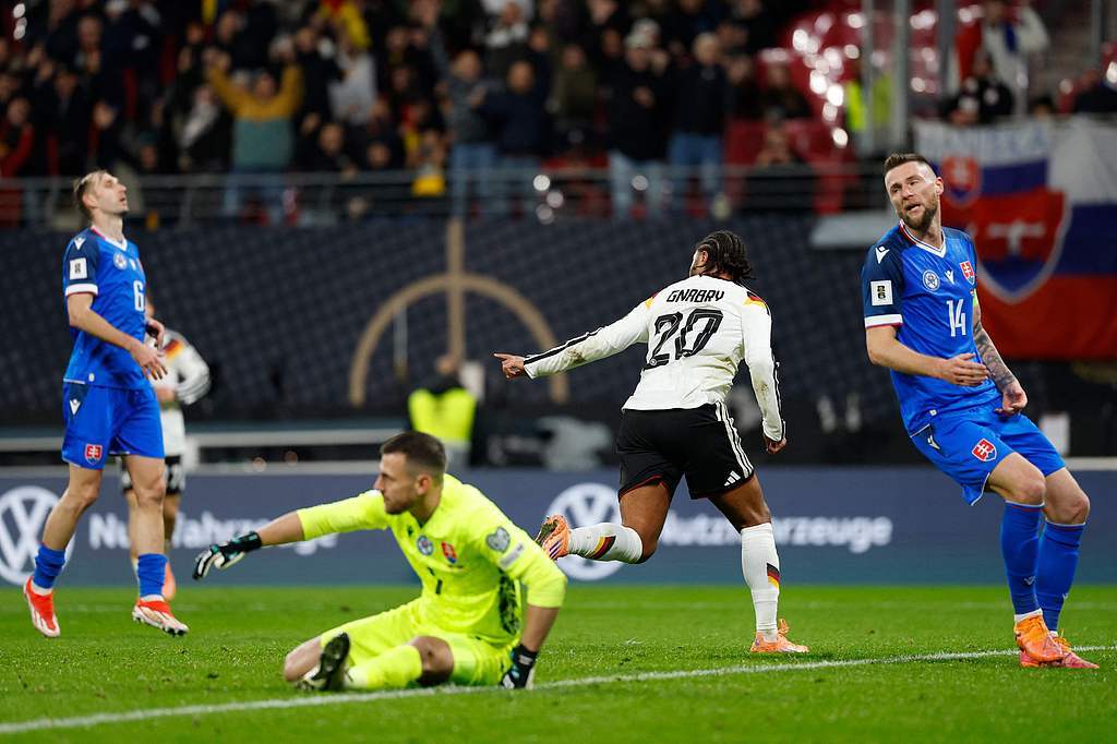 2026世界杯比赛_世预赛-萨内双响维尔茨两助 德国6-0斯洛伐克直通世界杯